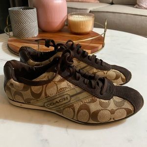 Coach sneaker style shoe